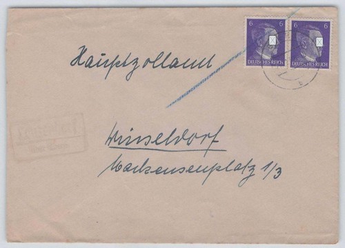 Reich landpoststempel - d.,