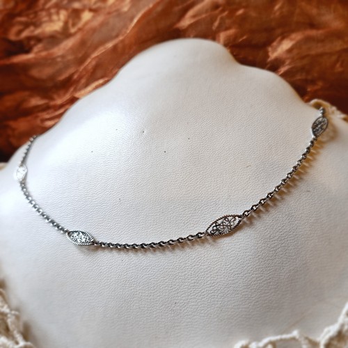 Antike halskette 925 - 925, silber