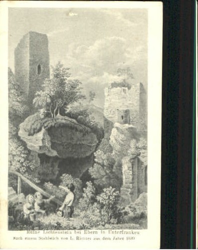 Ebern ruine 1910 - ebern,