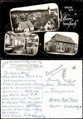 Pfarrweisach ansichten gasthof - pfarrweisach,