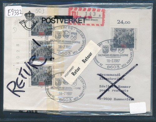 E9332 reco brief norwegen - e9332), n.norwegen