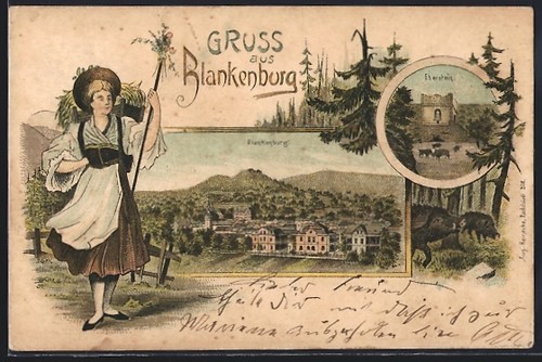 Lithographie blankenburg - lithographie,
