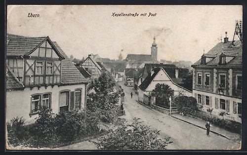 Ansichtskarte ebern - ansichtskarte,