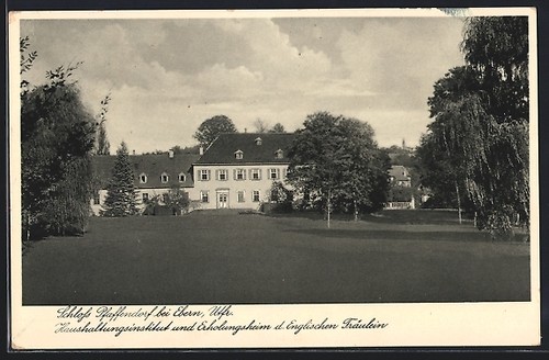 Ansichtskarte ebern utfr - ebern, /utfr