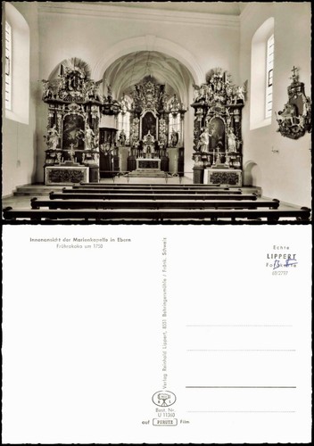 Ansichtskarte ebern - ansichtskarte,